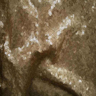 Quincy Sequin Fabric – Mocha