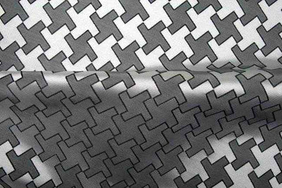 Rattle Jacquard Fabric – Ebony