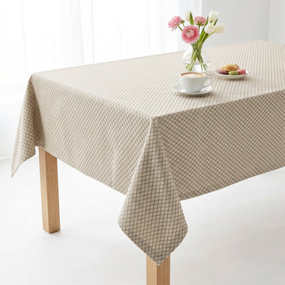 Rene Jacquard Tablecloth – Silver