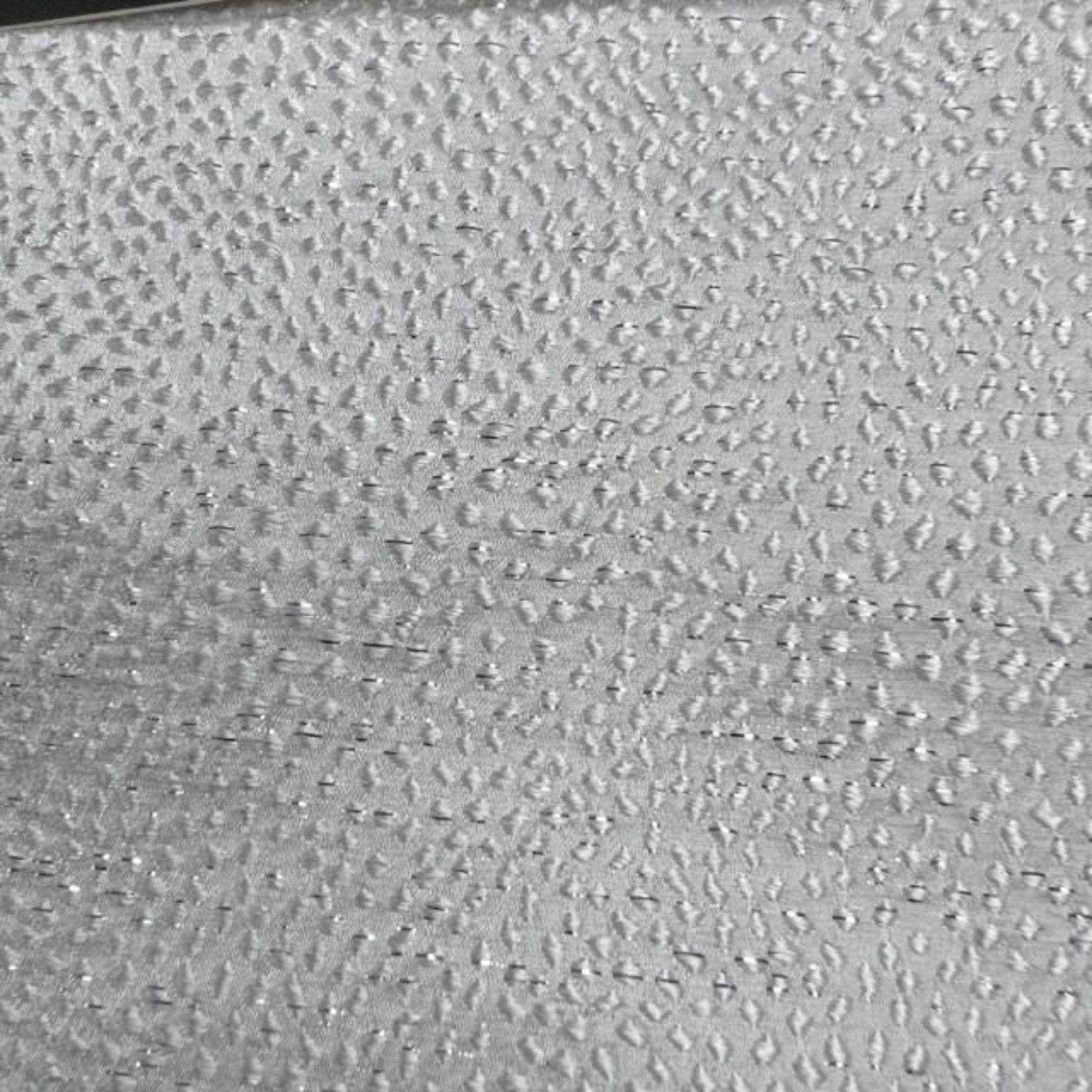 White Sparkle Metallic Jacquard Fabric by the Yard - 115 Inch Wide