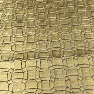 Square Jacquard Fabric – Gold