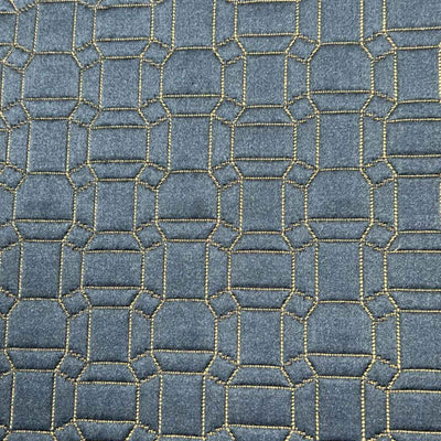 Square Jacquard Fabric – Navy