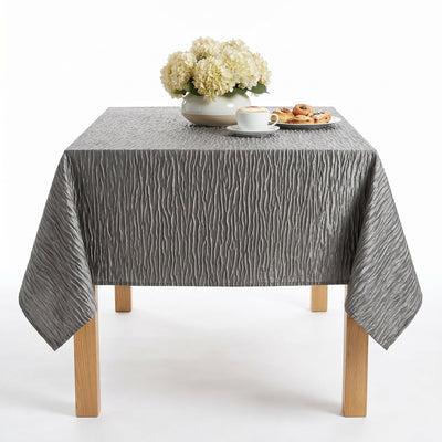 Supreme Jacquard Tablecloth – Grey