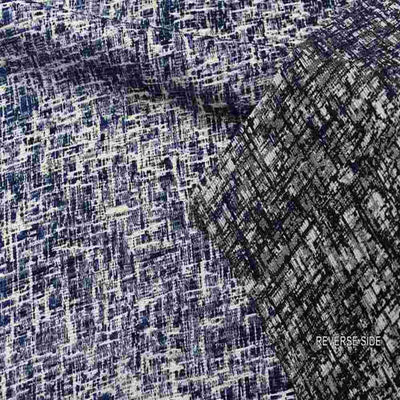 Textura Jacquard Fabric – Navy
