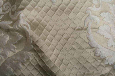 Times Jacquard Fabric – Ivory