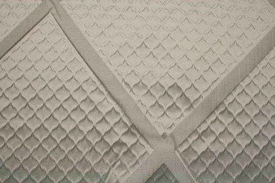 Times Square Jacquard Fabric – White