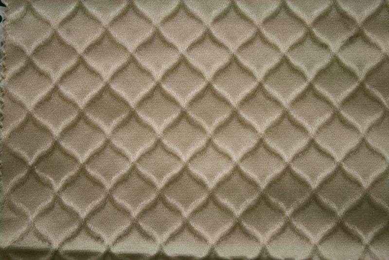 mocha TIMES TABLE Jacquard Fabric by the Yard - 58 Inch Wide
