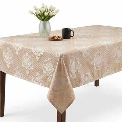 Times Jacquard Tablecloth – Blush