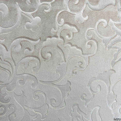 Vails Brocade Velvet Fabric – Blush