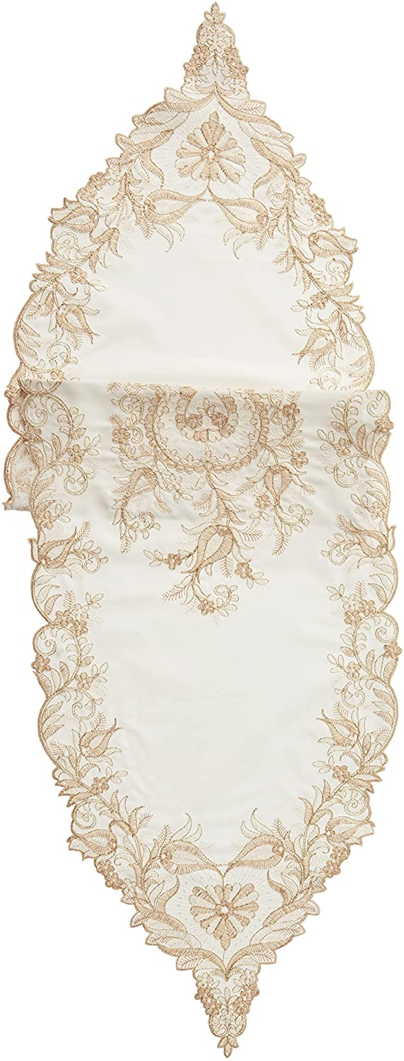 Glory Embroidered Lace Pattern Decorative Place Mats