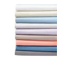 Violet Linen Guesthouse Collection — White Percale Duvet Cover, Fitted Sheets & Pillowcases