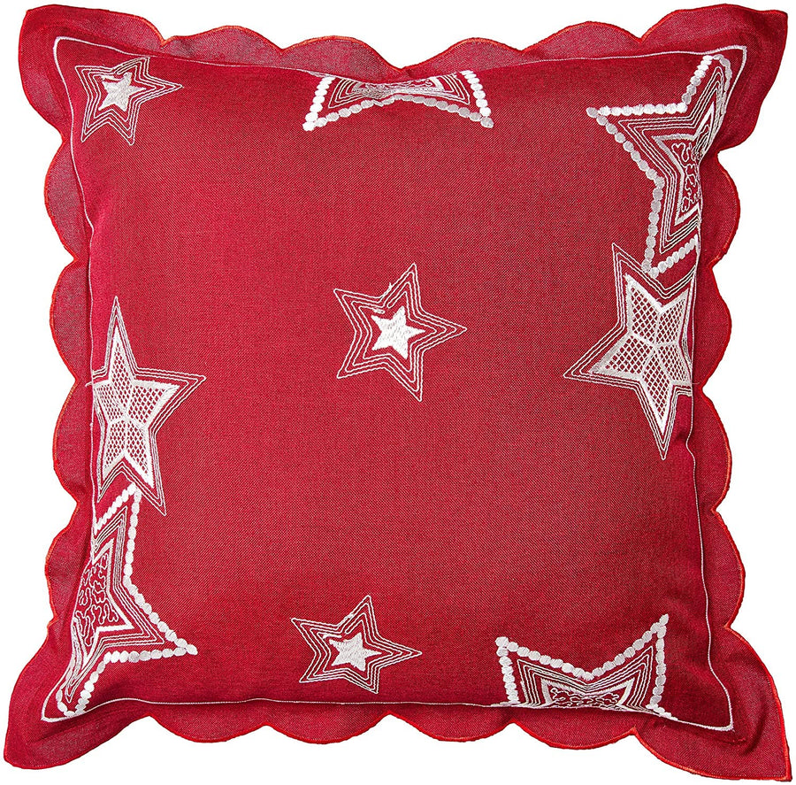 Seasonal Xmas Christmas Holiday Essenial Pattern Decorative Throw Pillow Cover