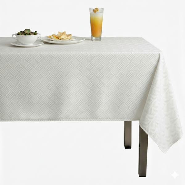 Bonanza in Ivory, made up as a tablecloth