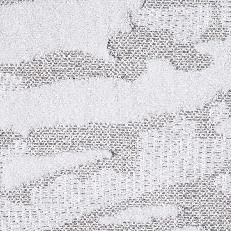 Violet Linen Marquis Silver Pattern Hand Towels Set of Two
