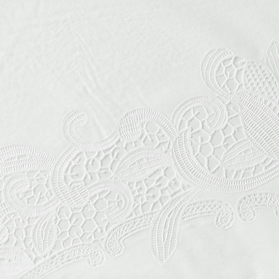 Vinyl Lace Battenberg embossed Floral Pattern
