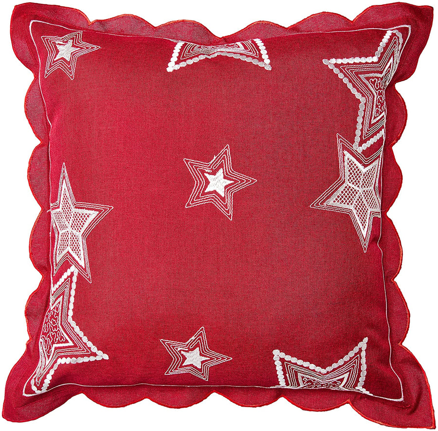 Seasonal Xmas Christmas Holiday Essenial Pattern Decorative Accent Throw Pillow