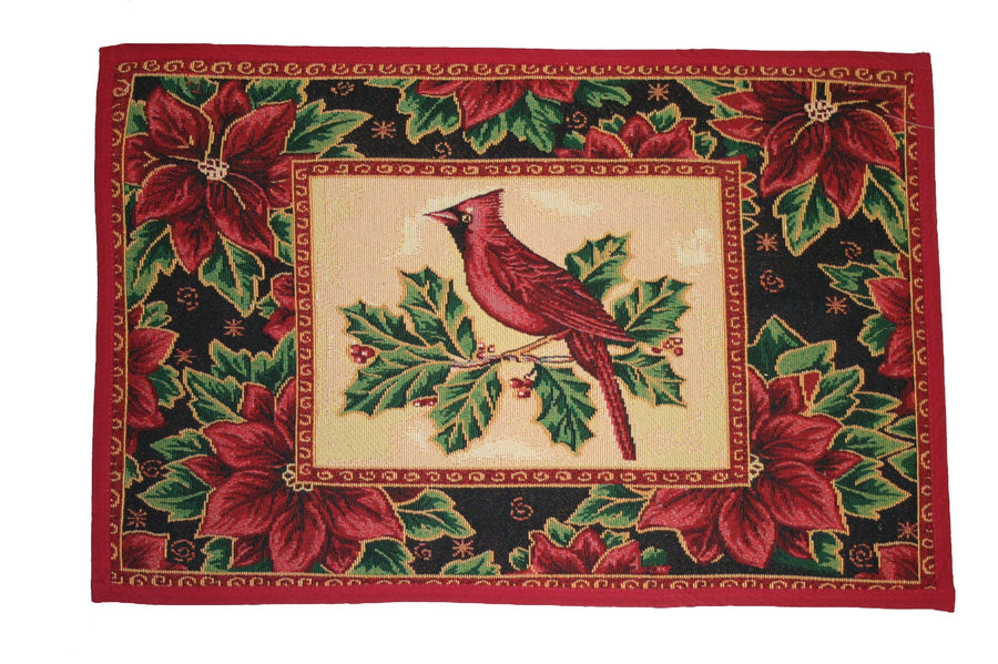 Seasonal Tapestry Xmas Decorative Area Rug, Doormat