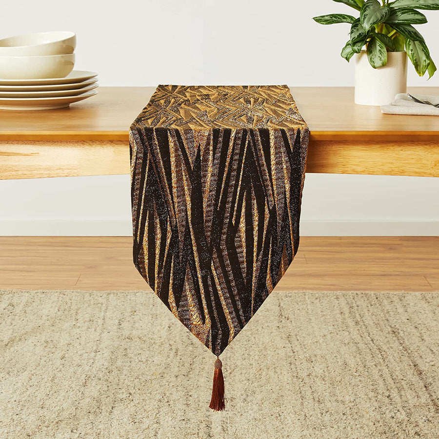 Tivoli Abstract Pattern Decorative Table Runner