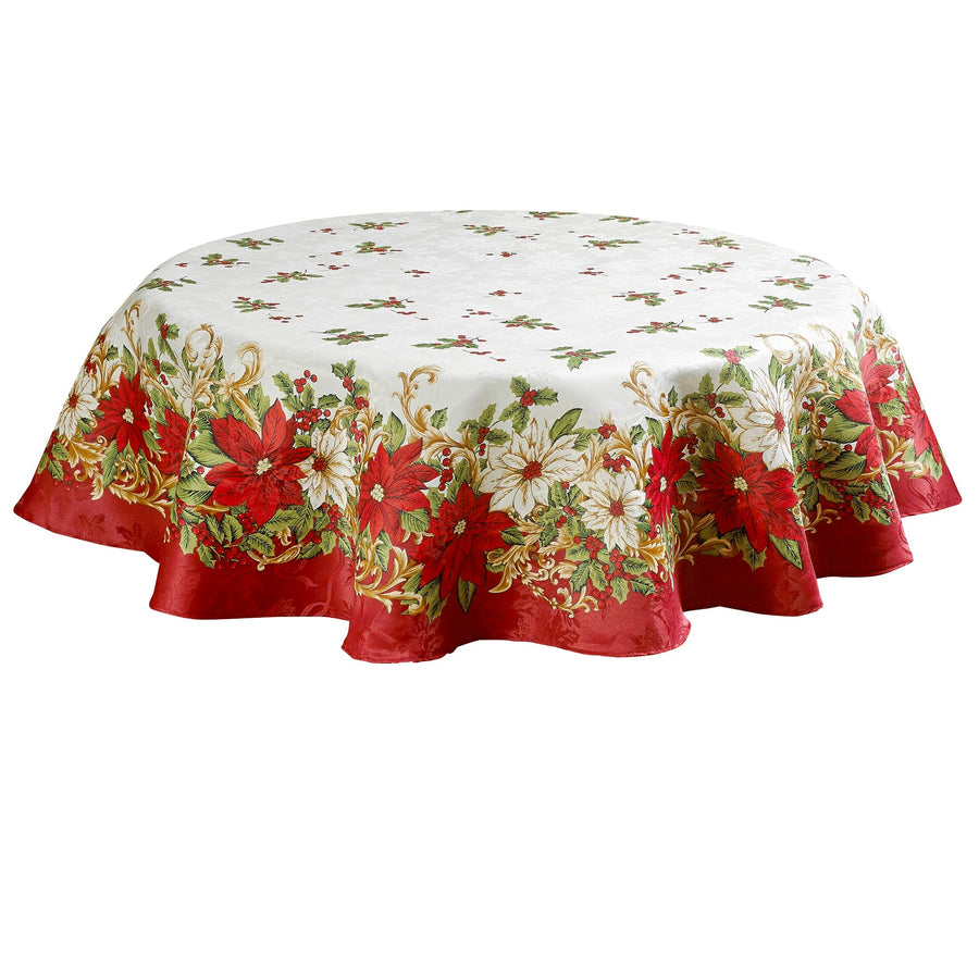 European Blossom Christmas Tablecloths