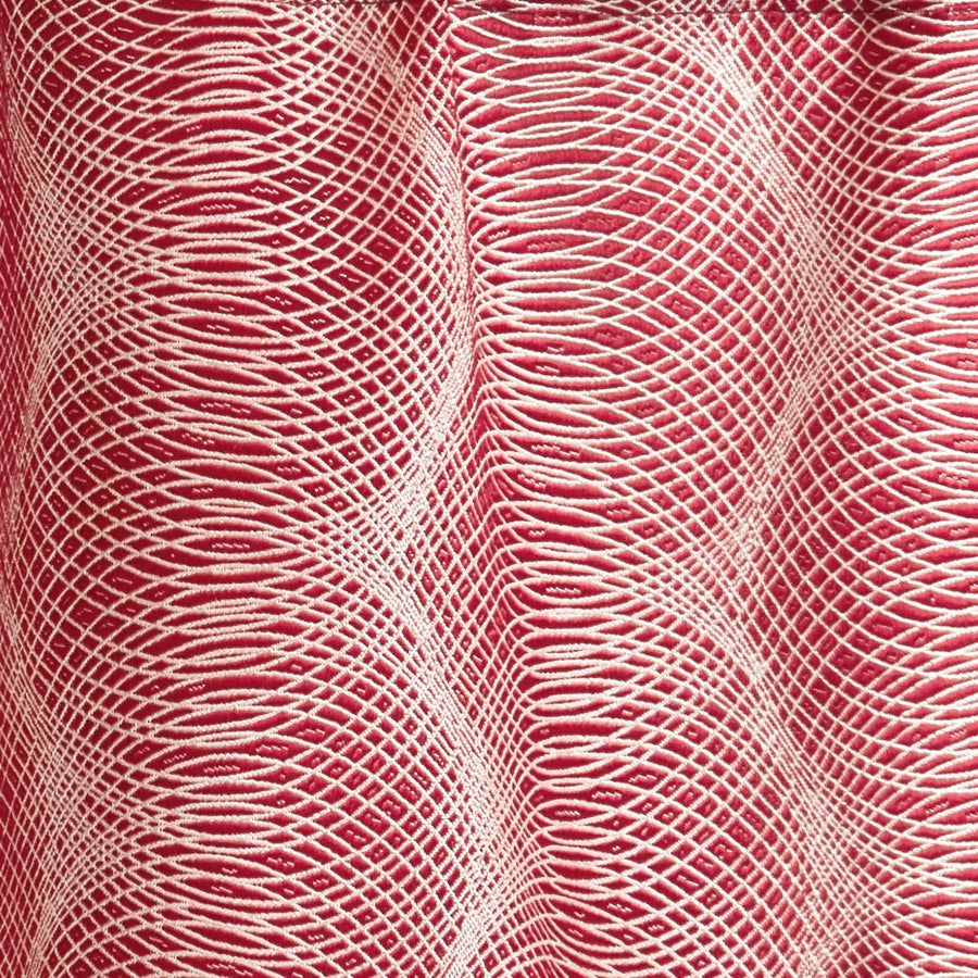 Circular Full Concentric Rings Spiral Pattern Decorative Window Treatment Rod Pocket Curtain Straight Valance