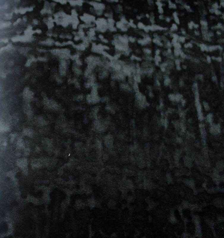 Black Abstract Crushed Velvet Fabric by the Yard - 118 Inch Wide