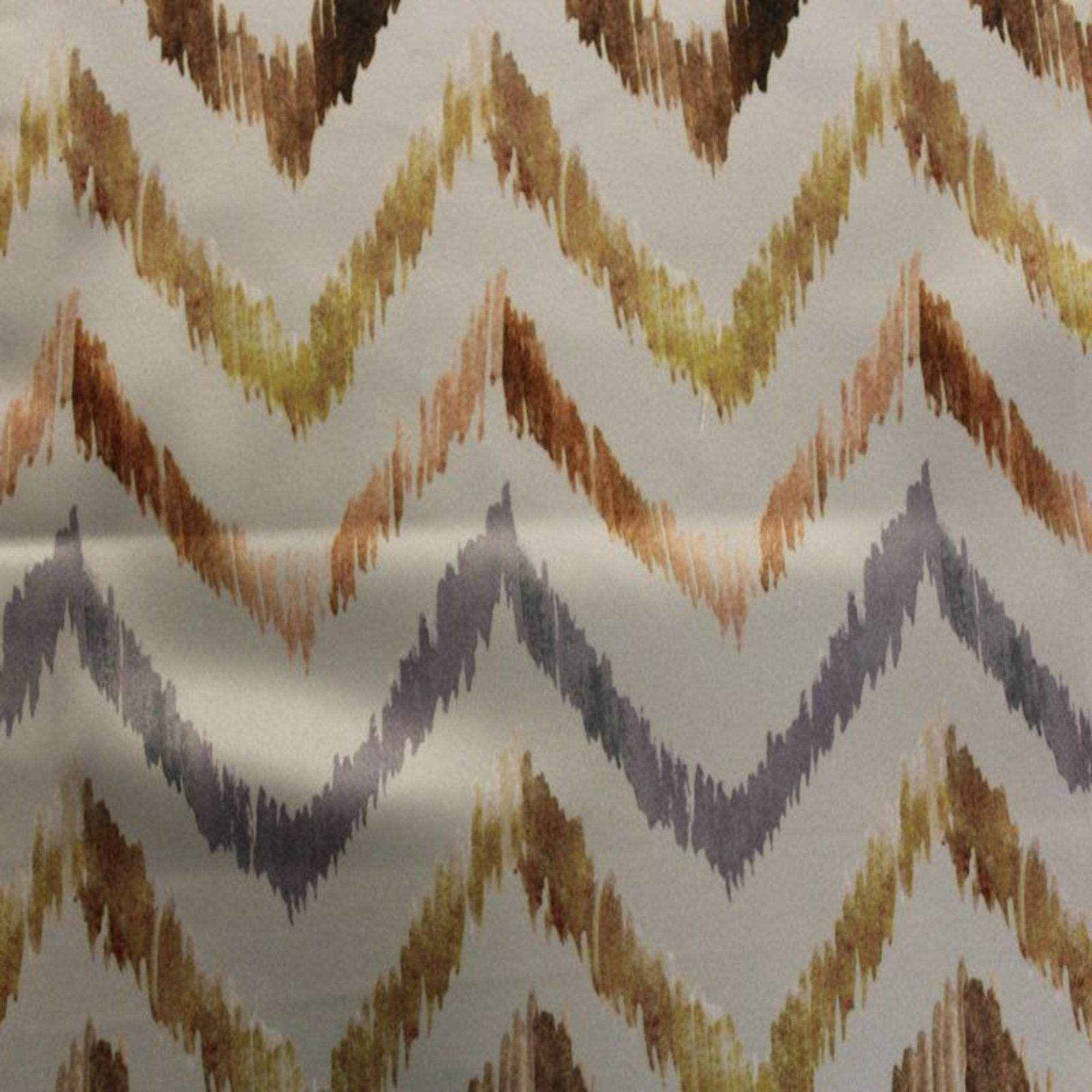 Brown - Solid Digital Print Satin Fabric - Cotton Hand - 58 Inch. in Width Fabric by the Yard - 58 Inch Wide