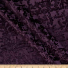 Allendale Velvet Fabric – Plum