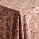 Allendale Brown Tablecloth — fabric detail