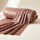 Allendale Brown Fabric — fabric roll