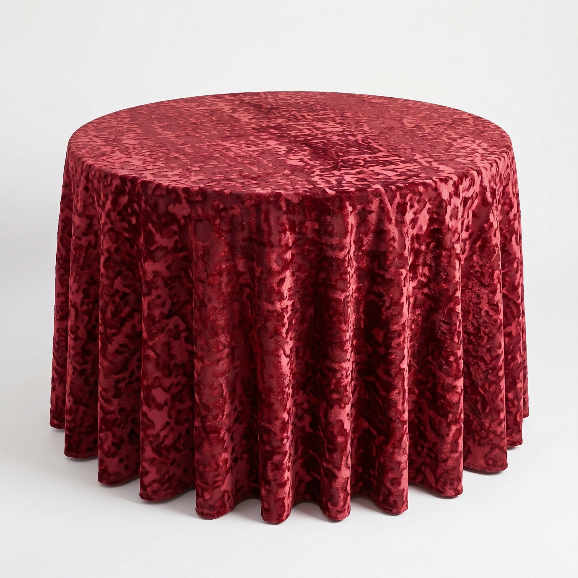 Allendale Burgundy Tablecloth