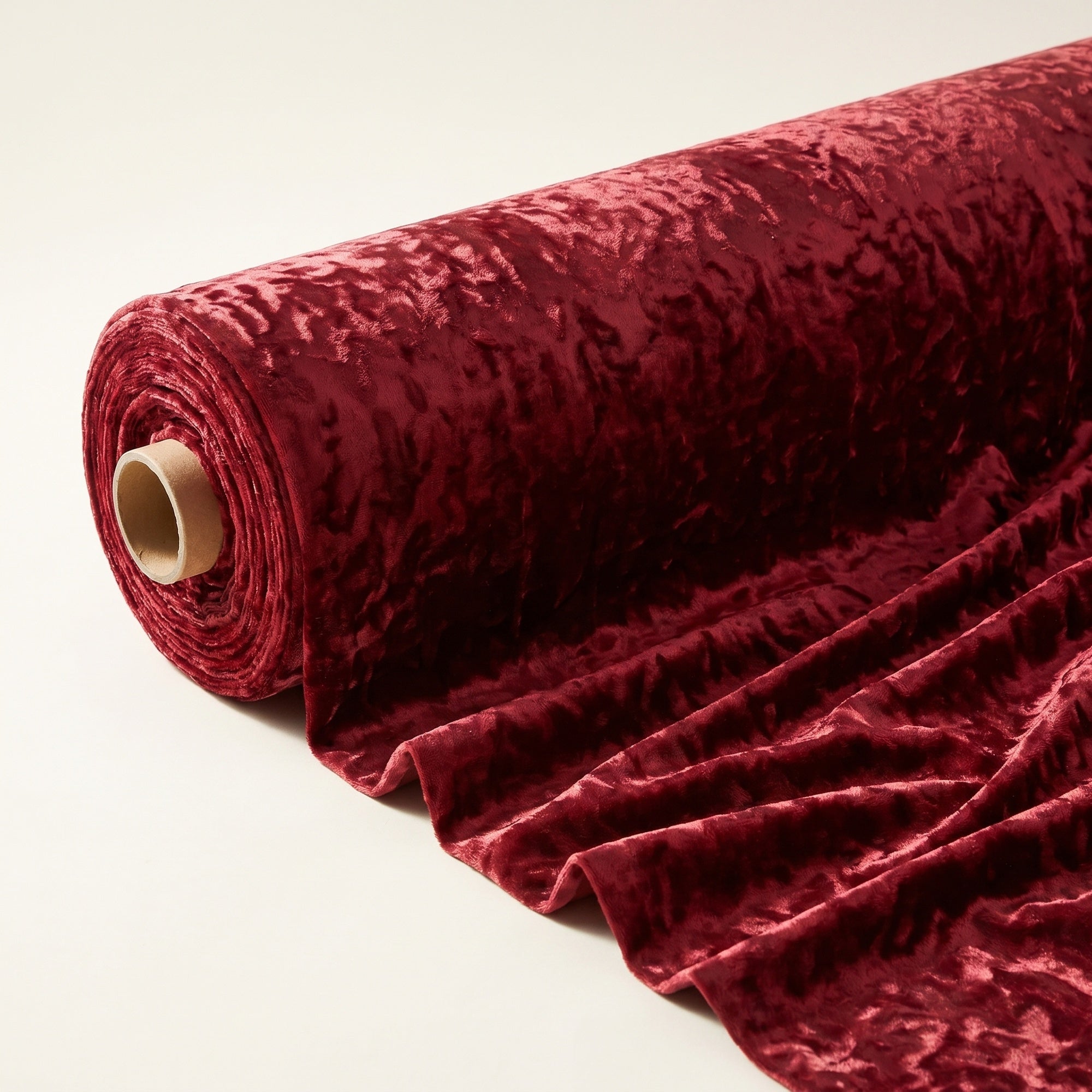 Allendale Burgundy Fabric — fabric roll