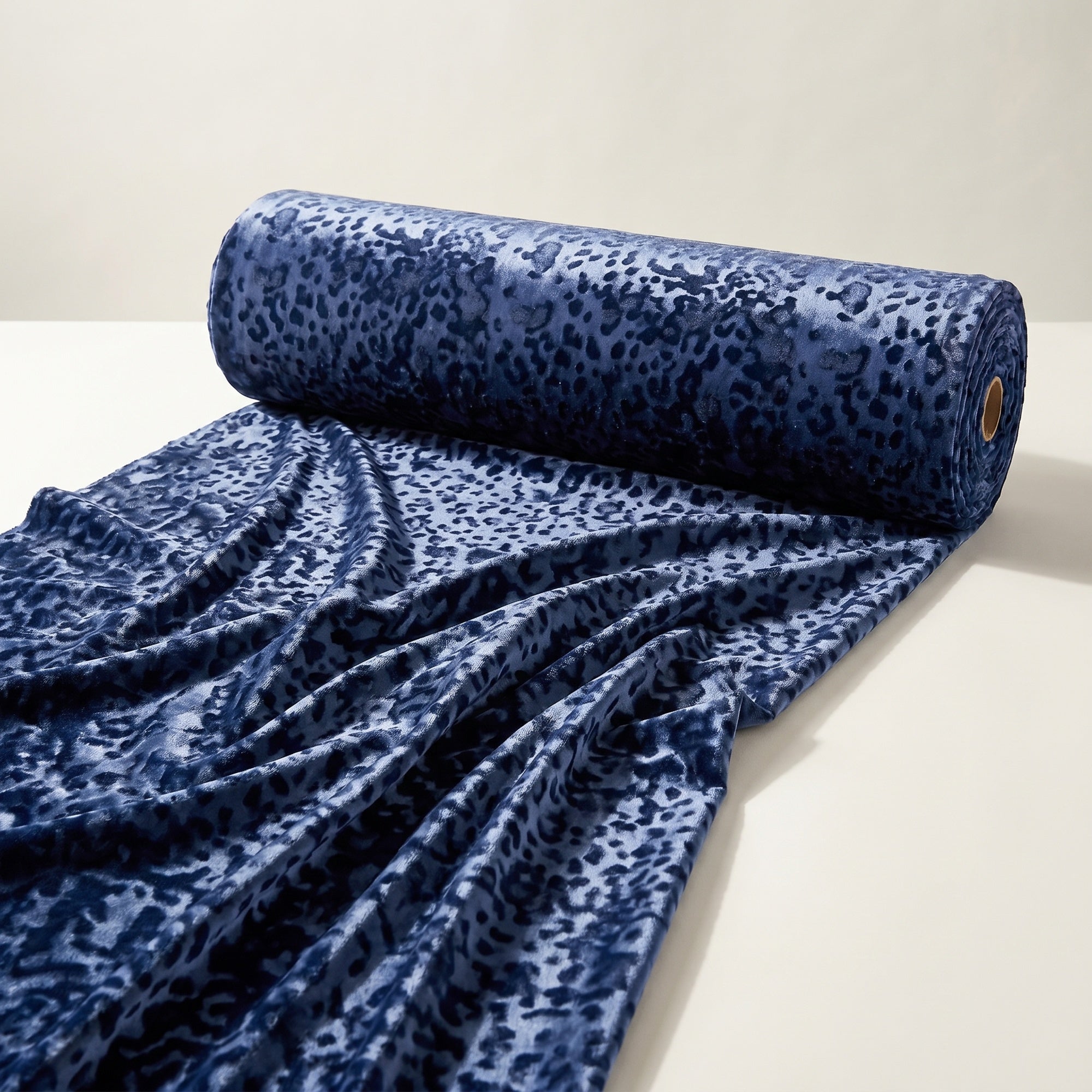 Allendale French Blue Fabric — fabric roll