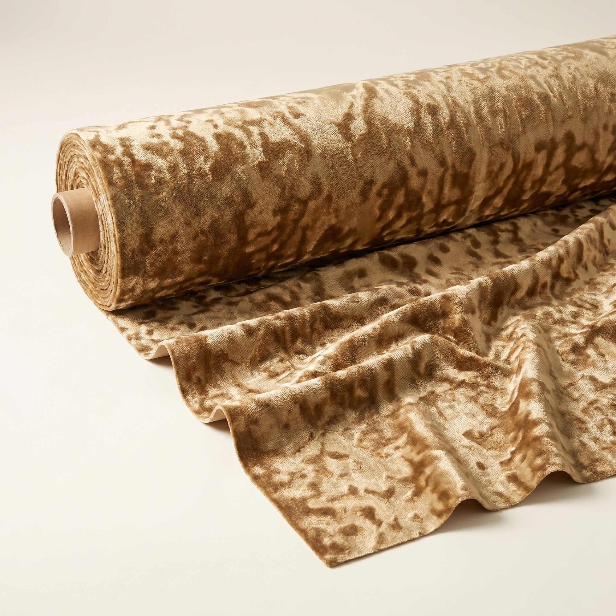 Allendale Gold Fabric — fabric roll