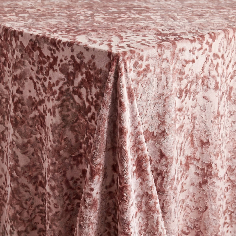 Allendale Mauve Tablecloth — fabric detail