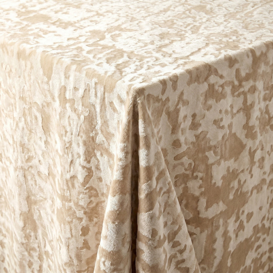 Allendale Natural Tablecloth — fabric detail
