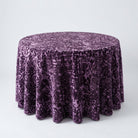 Allendale Plum Tablecloth
