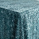 Allendale Seafoam Tablecloth — fabric detail