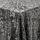 Allendale Silver Tablecloth — fabric detail