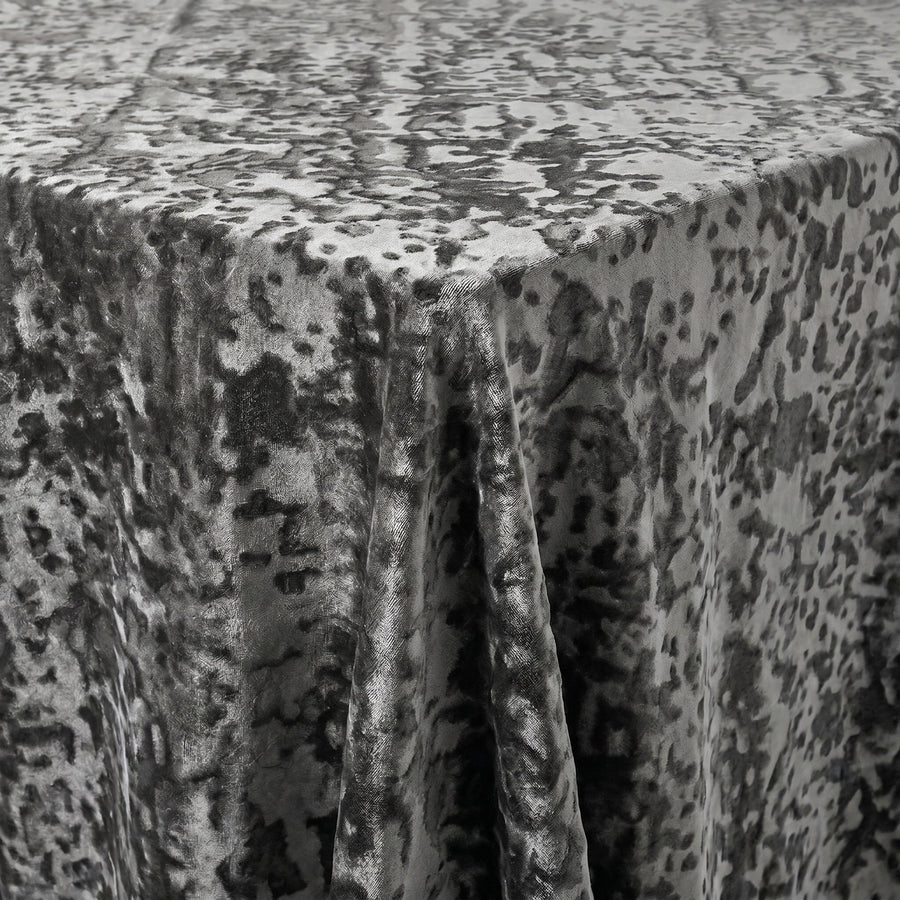 Allendale Silver Tablecloth — fabric detail