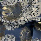 Allium Navy Fabric — fabric swatch