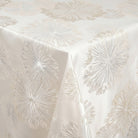 Allium Off White Tablecloth — fabric detail