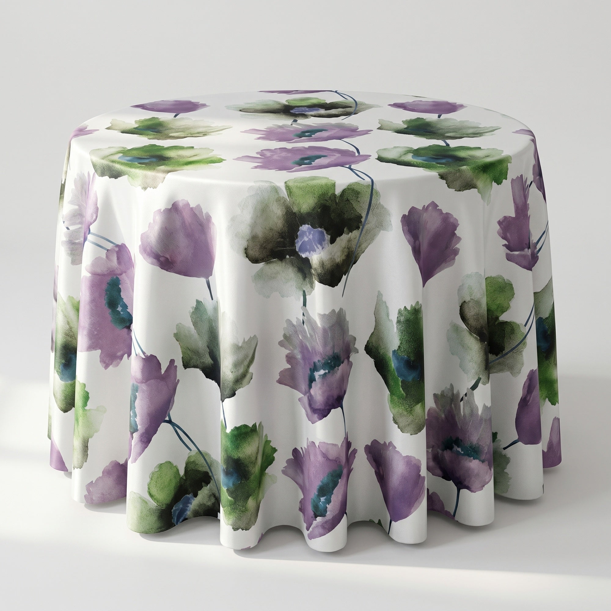 Anthium Plum Tablecloth