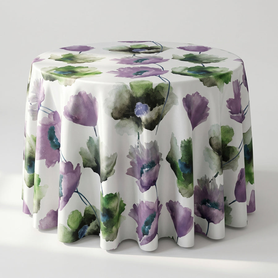 Anthium Plum Tablecloth