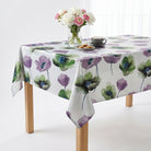 Anthium Plum Tablecloth