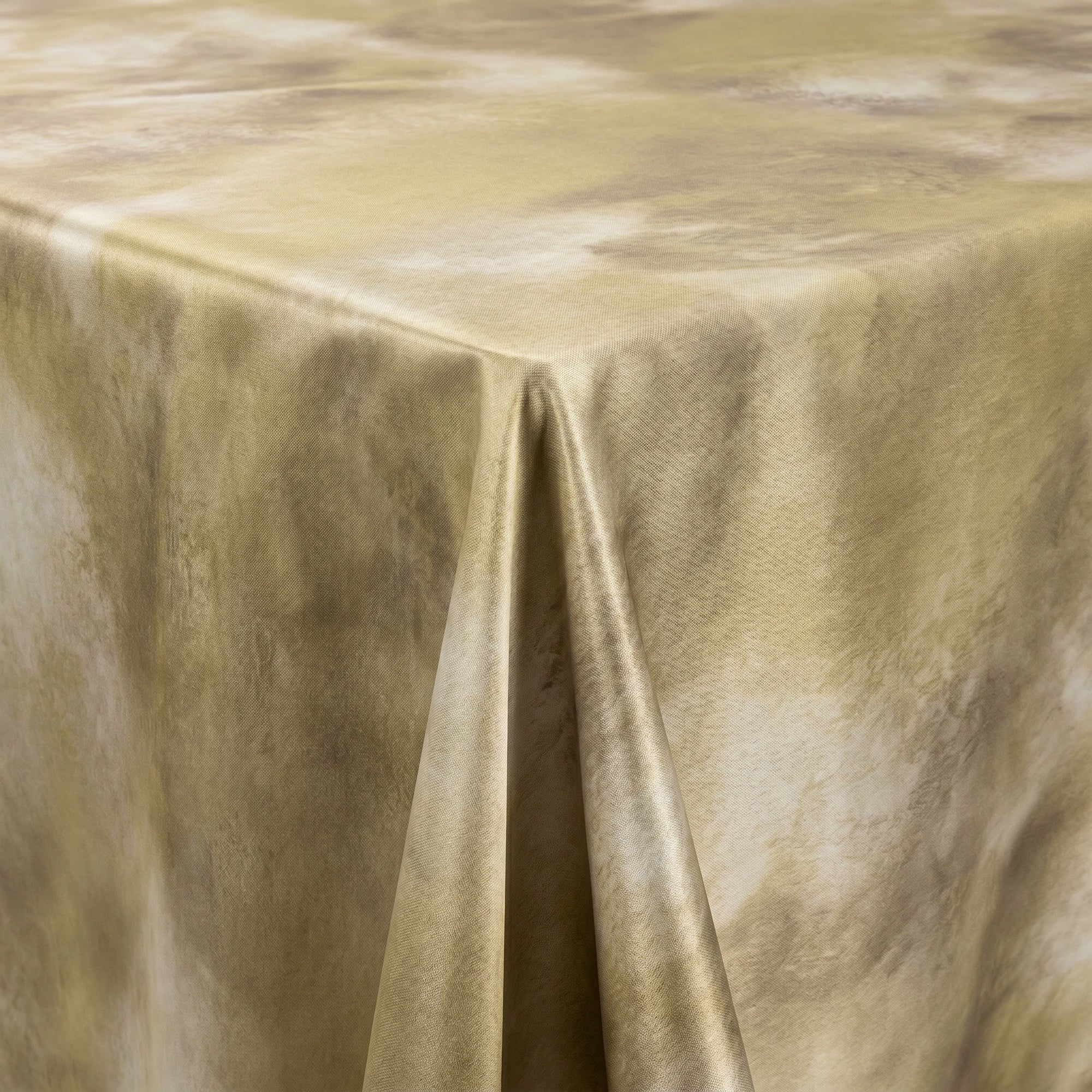 Aquarium Brown Tablecloth — fabric detail