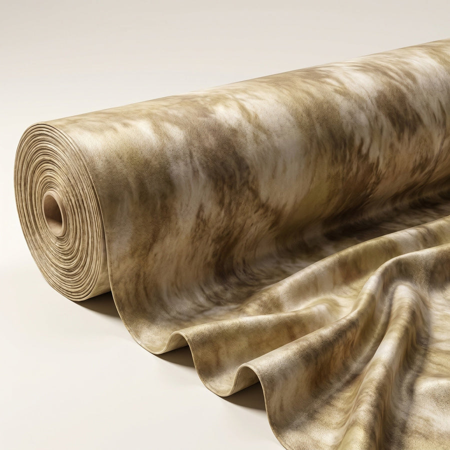 Aquarium Brown Fabric — fabric roll