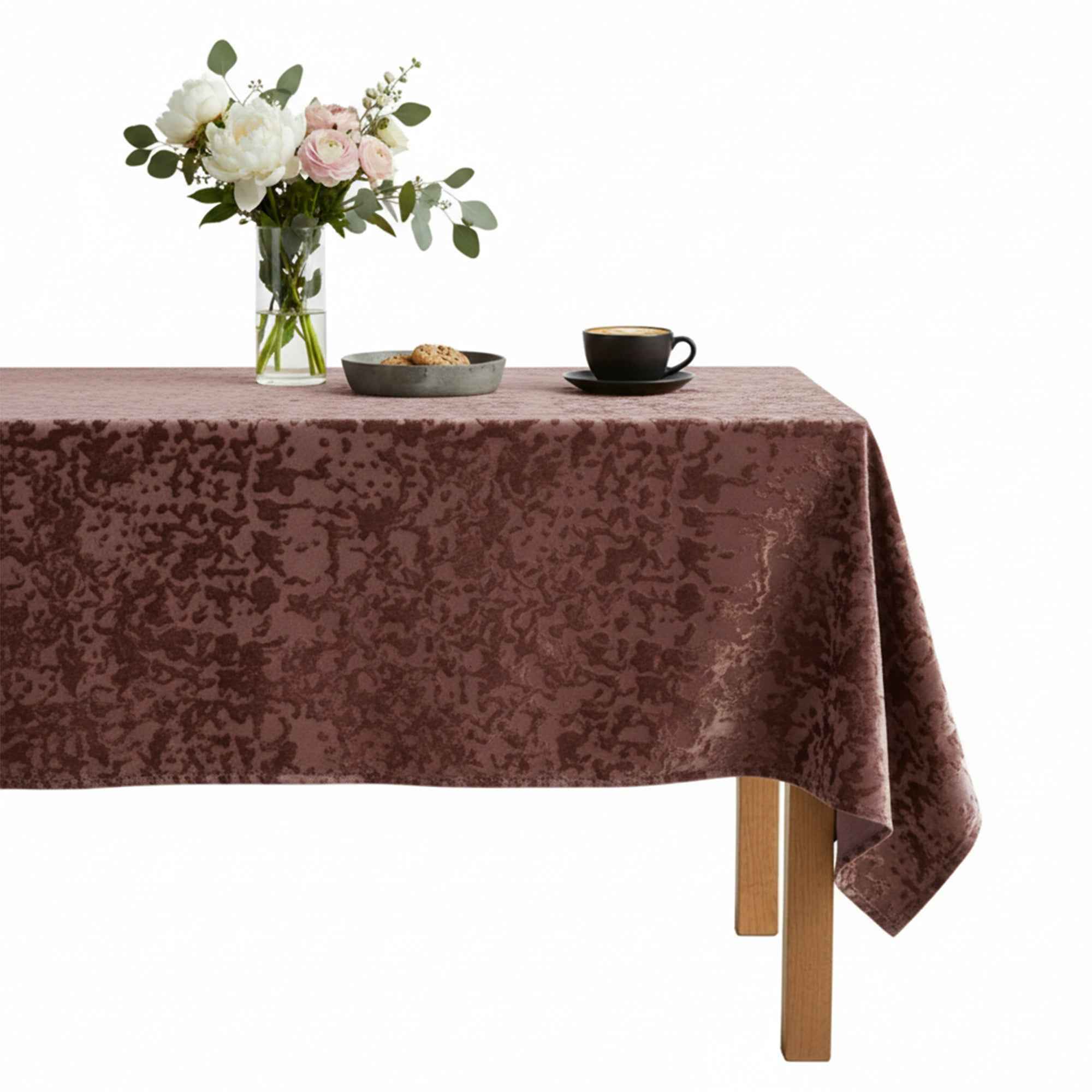 Allendale Velvet Fabric – Brown