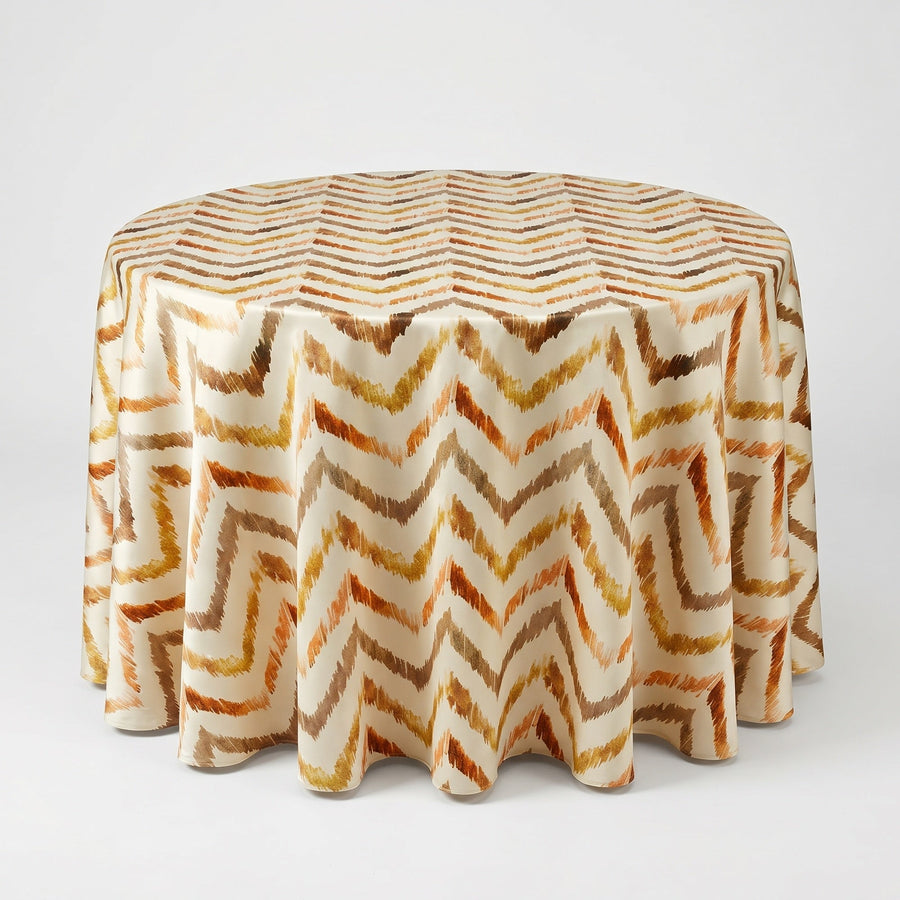 Atrium Brown Tablecloth