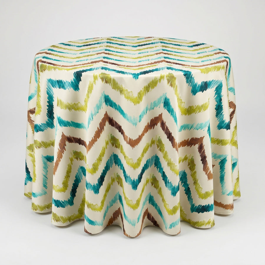 Atrium Turquoise Tablecloth