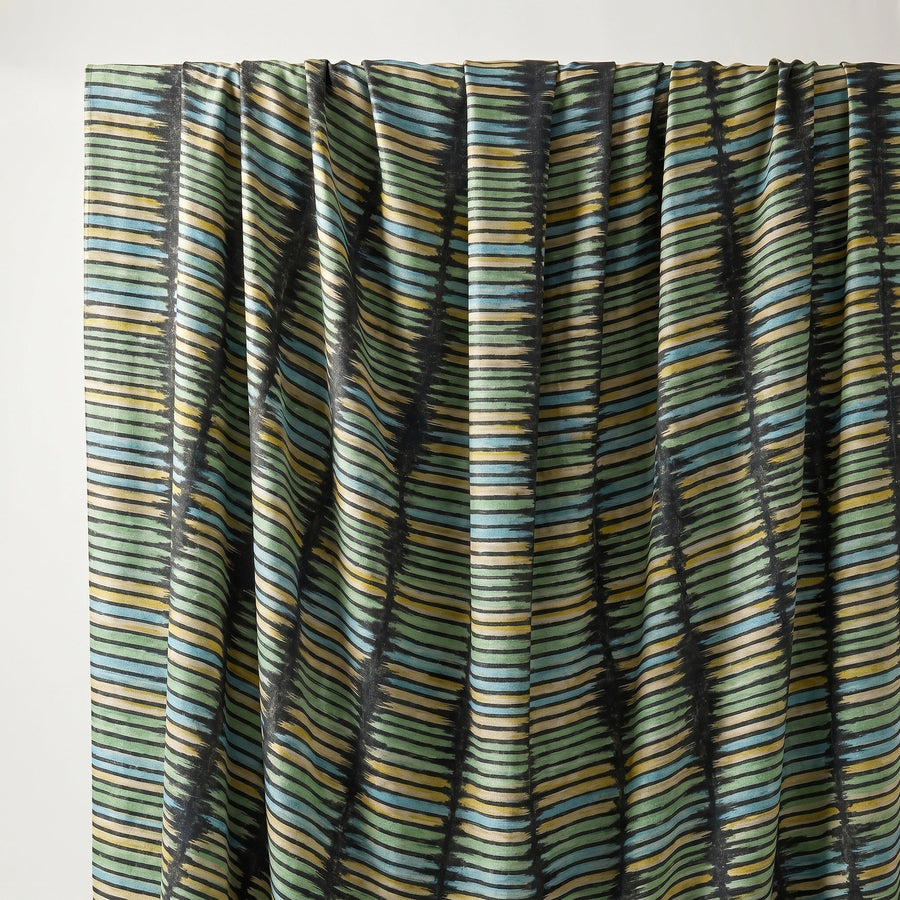 Aurura Green/Black Fabric
